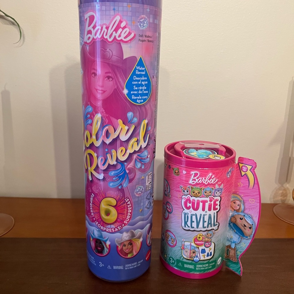 Barbie Color Reveal and Cutie Reveal